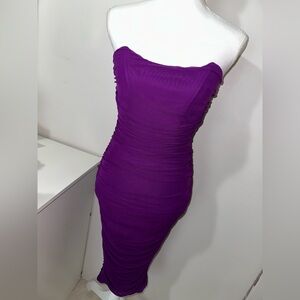 Strapless dress
